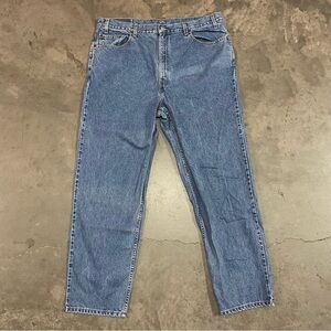 Vintage Y2K Levi's Faded Relaxed Straight Leg Jeans 42x32 Made in Mexico